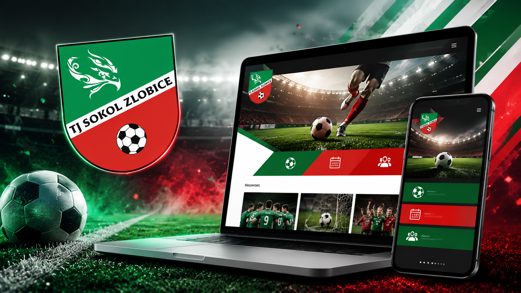 Připravujeme nový oficiální web TJ Sokol Zlobice